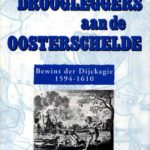 Droogleggers aan de Oosterschelde