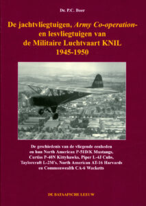 De jachtvliegtuigen, Army Co-operation- en lesvliegtuigen van de Militaire Luchtvaart KNIL